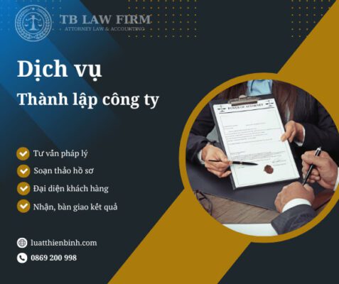 Dịch vụ thành lập công ty